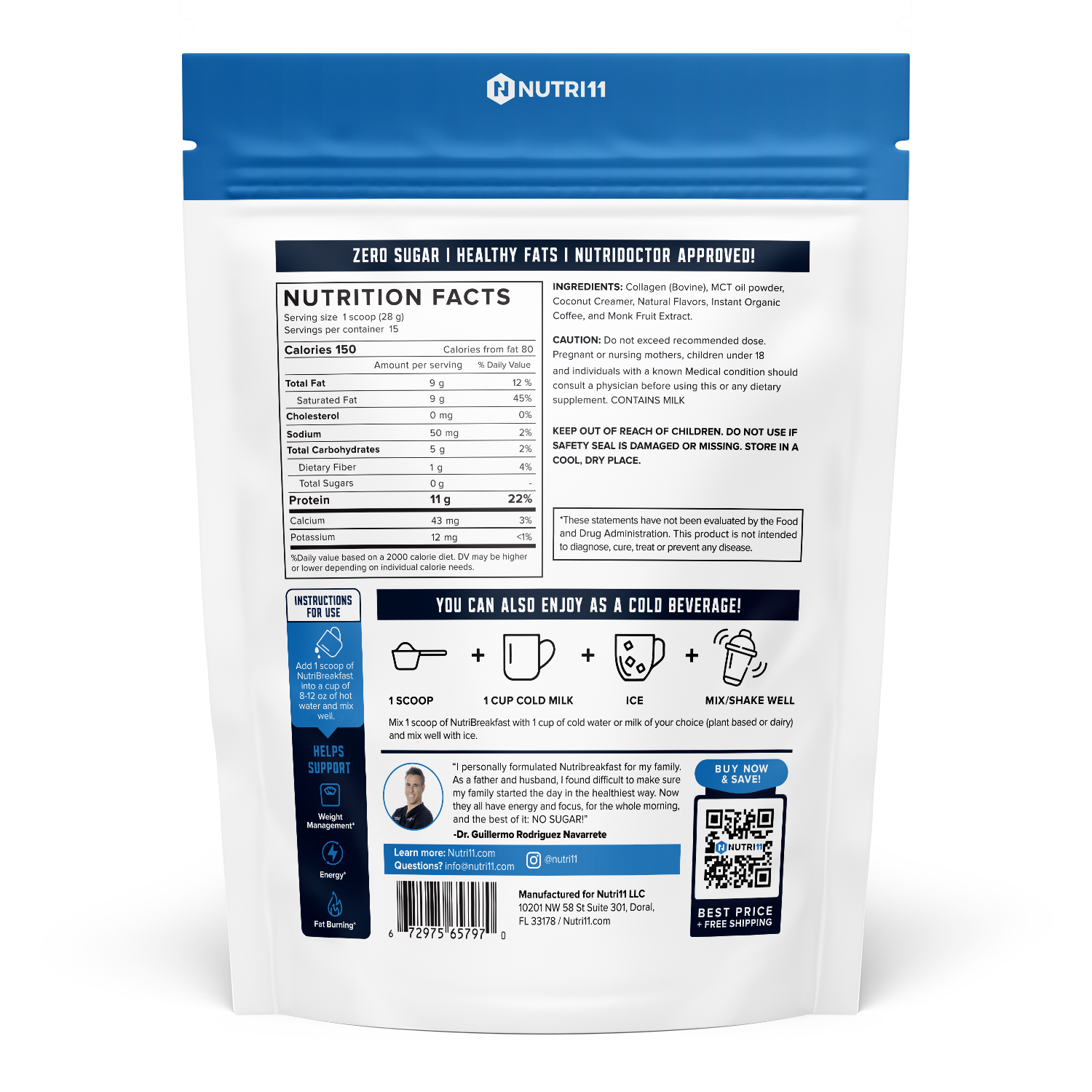 Nutribreakfast Coffee Nutri11