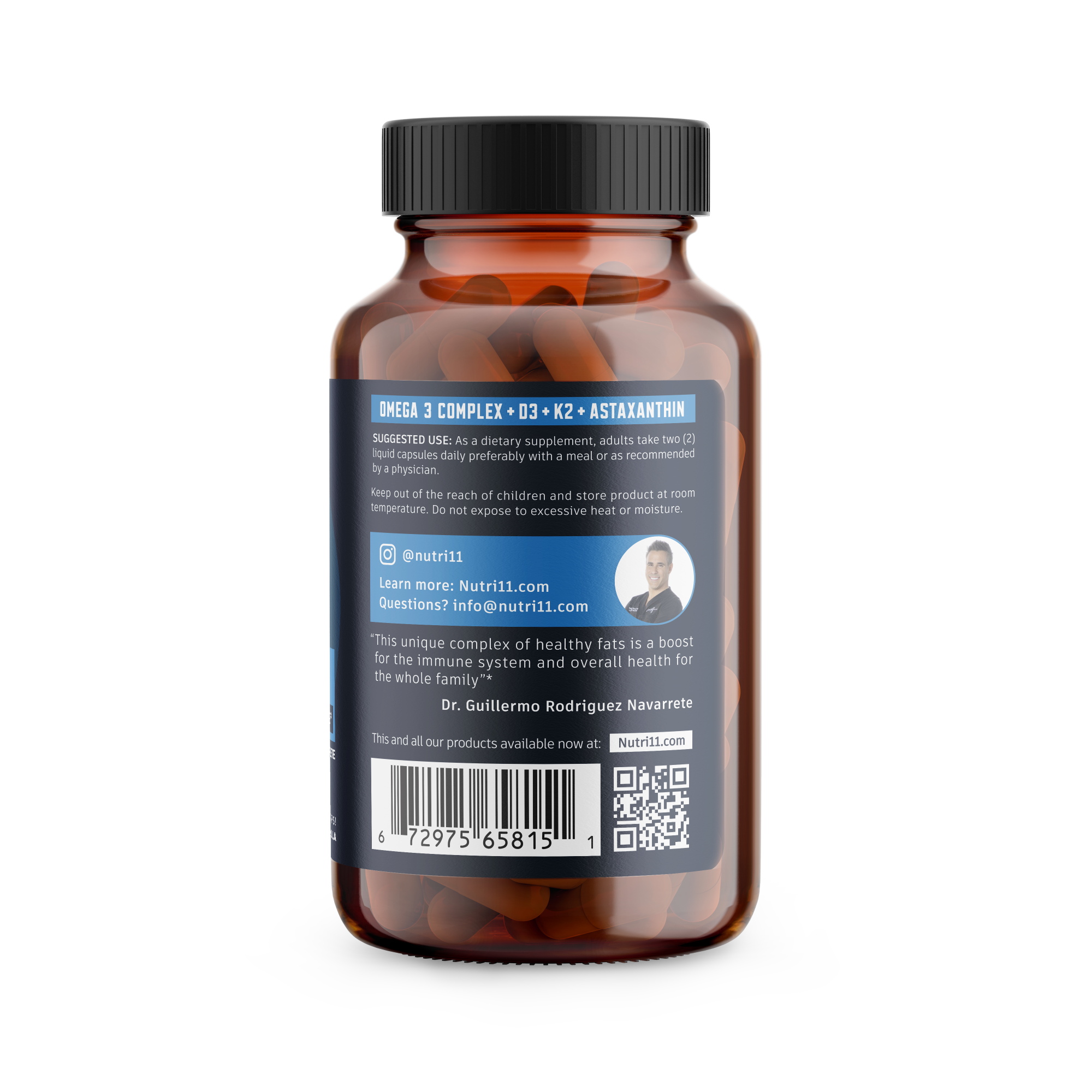 Omega 3 + D3 + K2 with Astaxanthin