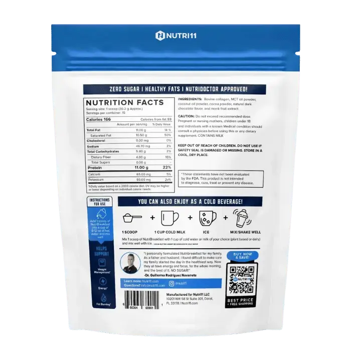 NutriBreakfast Chocolate - Nutri11