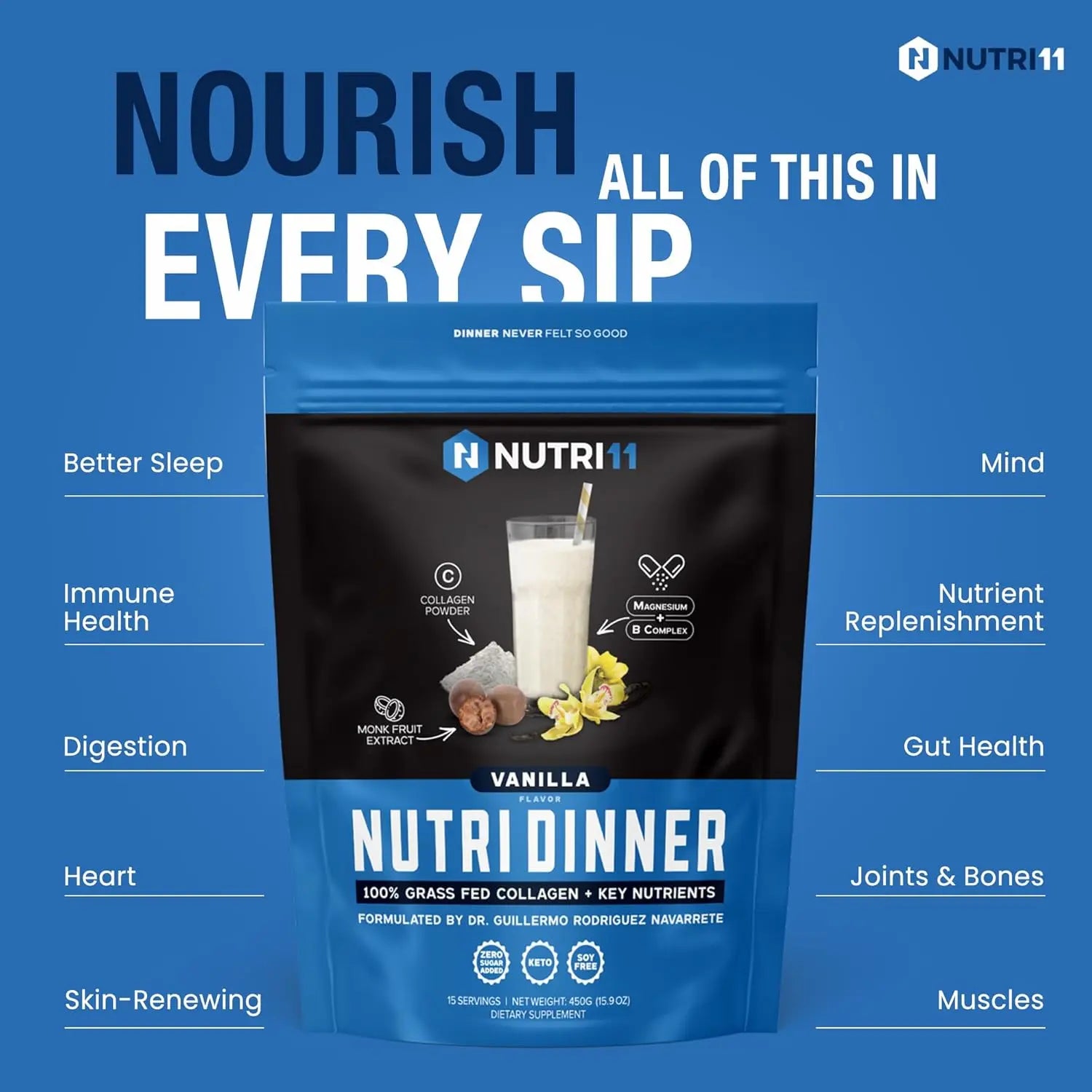 NutriDinner Vanilla Nutri11