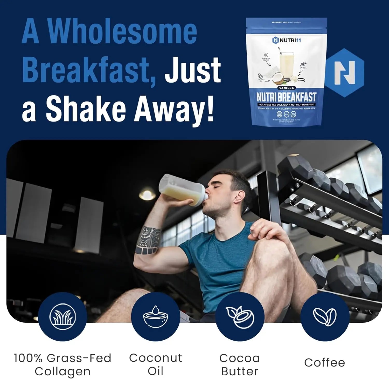 NutriBreakfast Vanilla Nutri11
