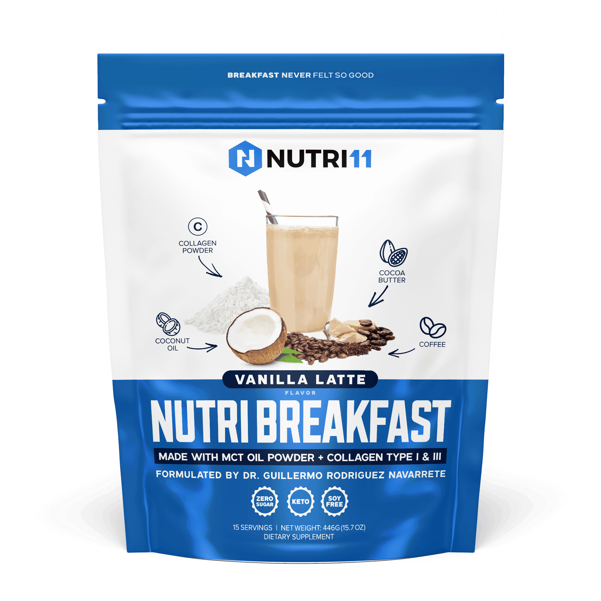NutriBreakfast Vanilla Latte - Nutri11