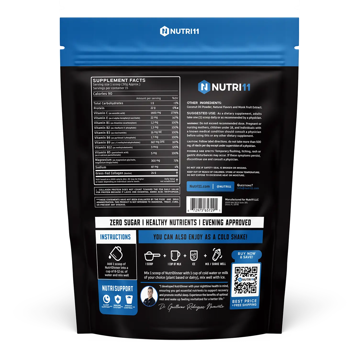 NutriDinner Vanilla Nutri11