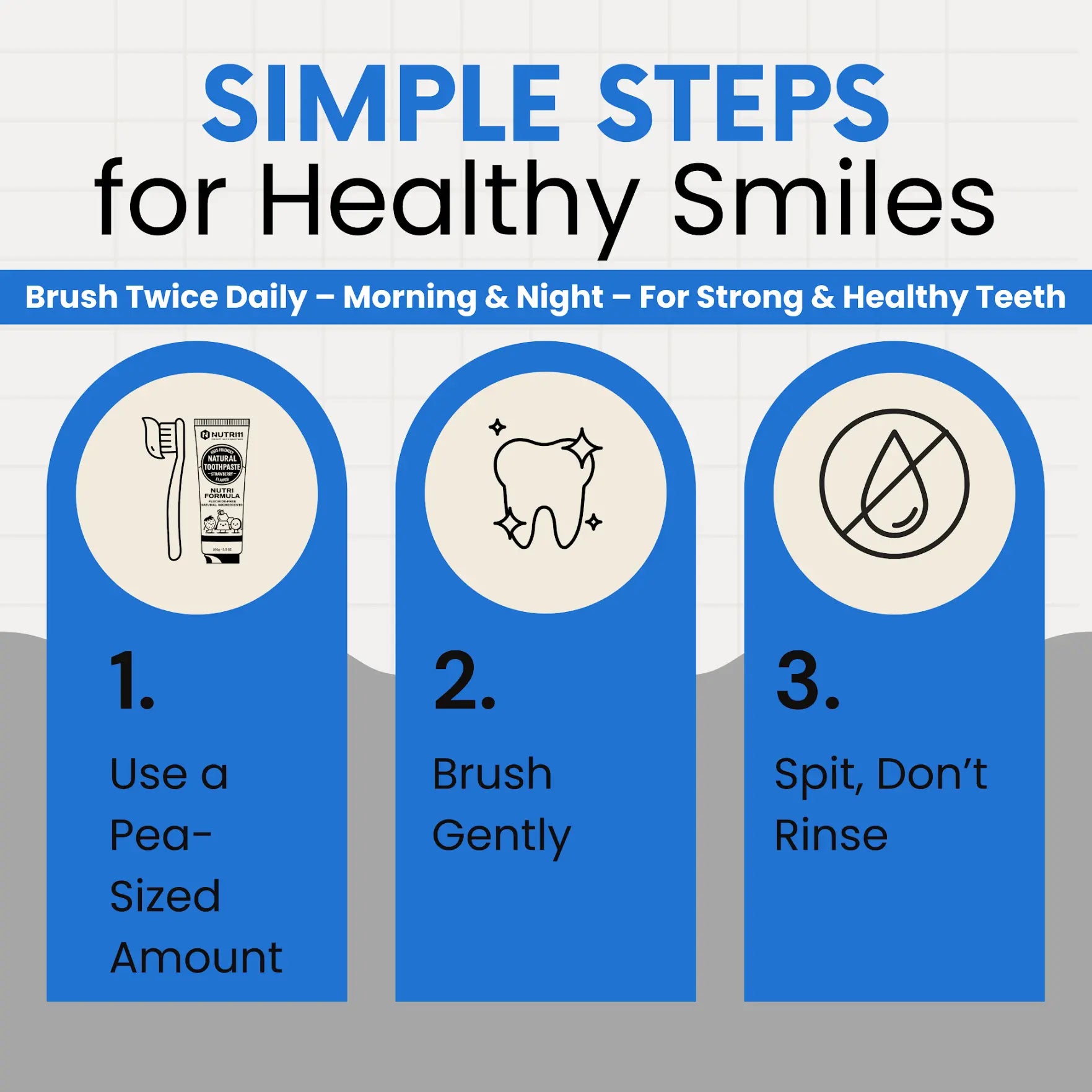 Nutri11 Kids Natural Toothpaste Strawberry Nutri11